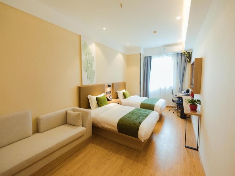 Greentree Inn Shanghai Huangxing Park Subway Station Express Hotel Екстер'єр фото